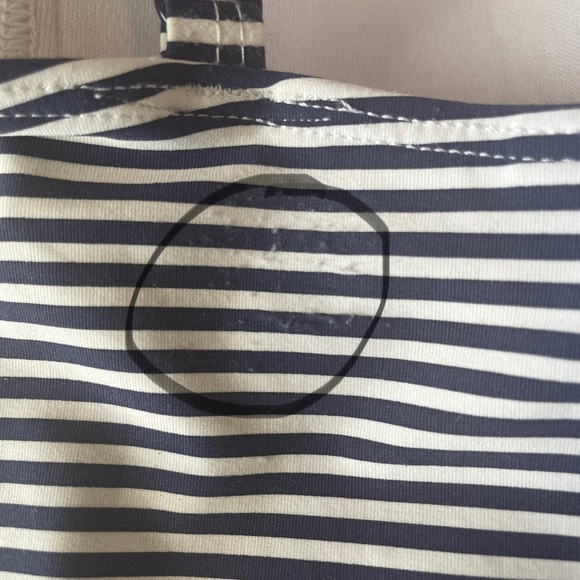 NipTuck Navy Ahoy twist front design and tummy control I piece swimsuit - Picture 9 of 10